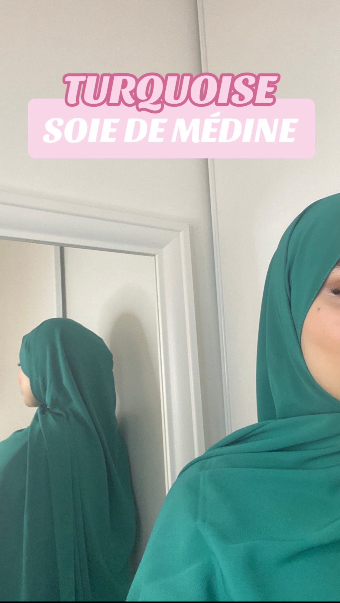 Soie de médine SEDEF Turquoise