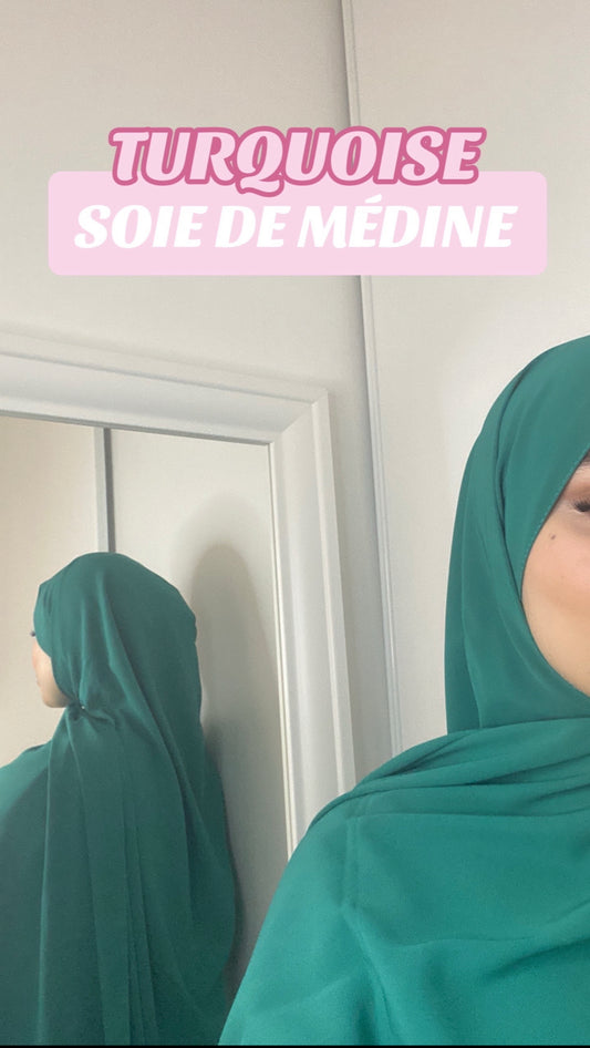 Soie de médine SEDEF Turquoise