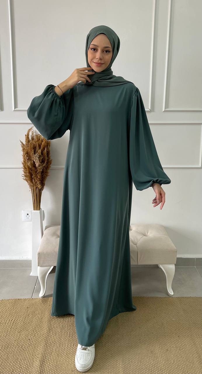 Abaya Sira vert d’eau