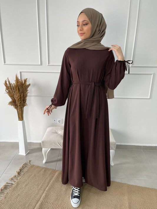 Abaya Mira Bordeaux