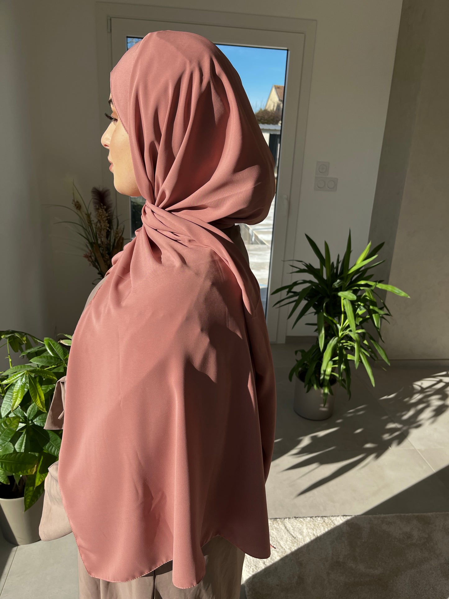 Hijab à enfiler Blush Sedef