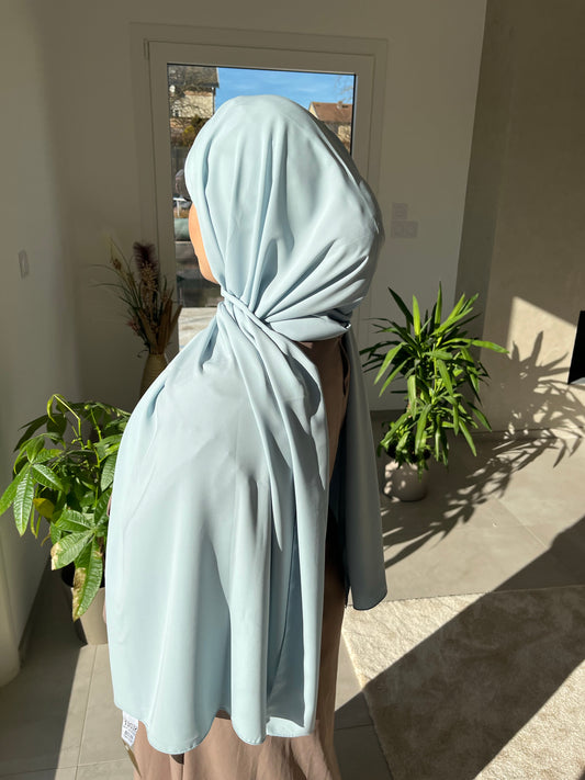 Hijab à enfiler Cyan Sedef